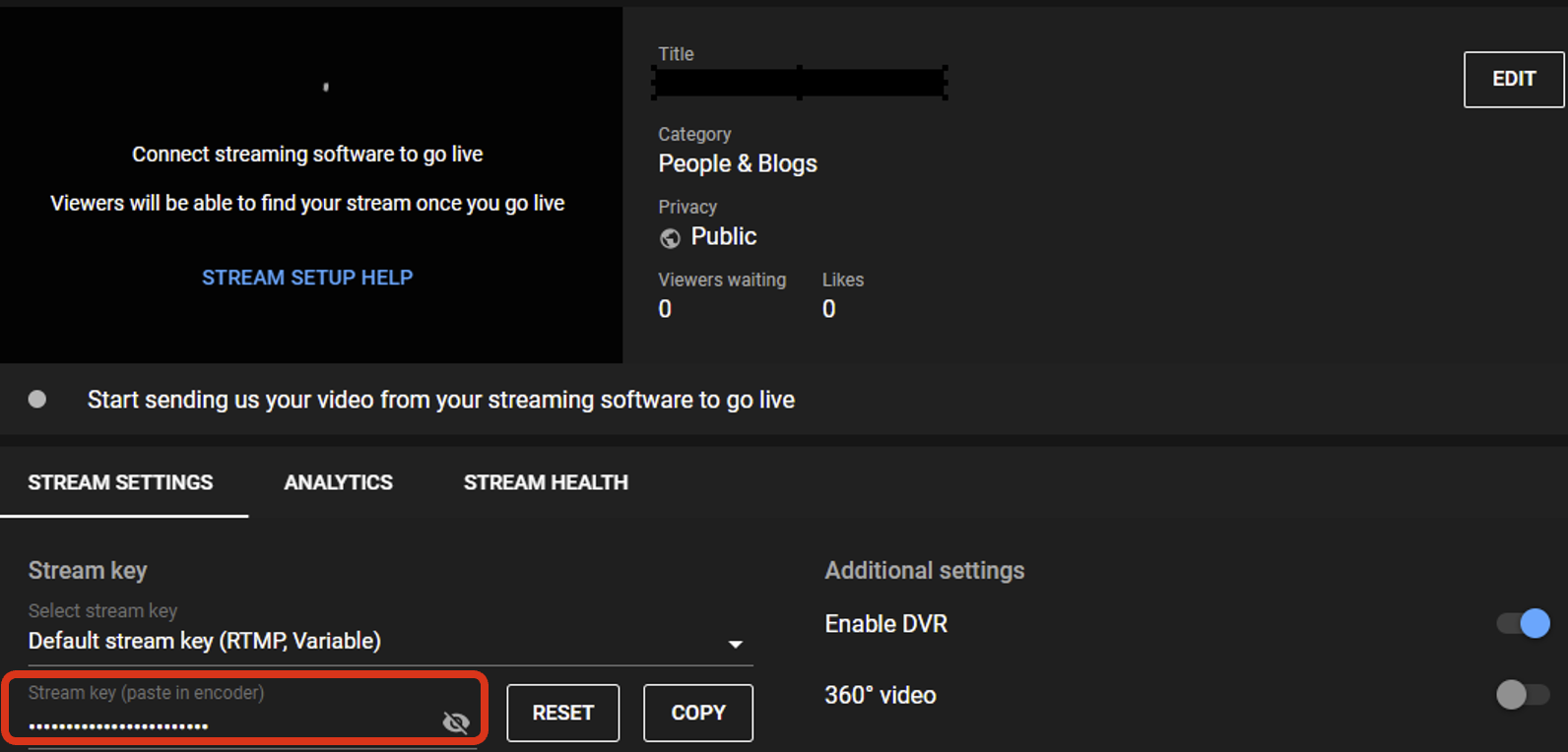 How to start a live stream on Facebook?